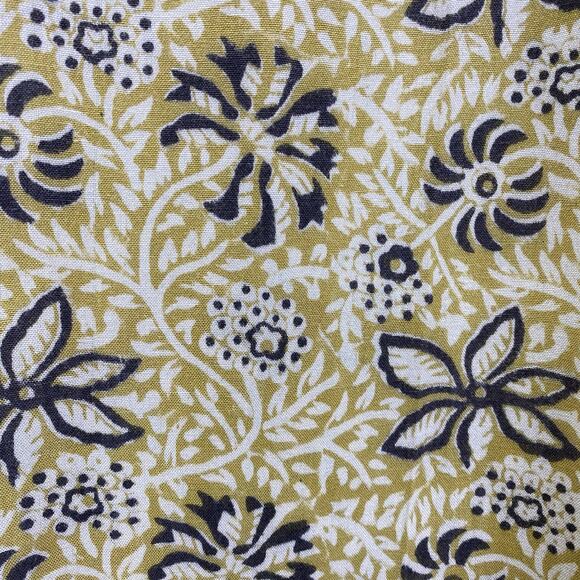 Anthropologie Kopal Myra Jumpsuit Women's Sz XS Yellow Motif 100% Cotton Romper - Picture 6 of 9